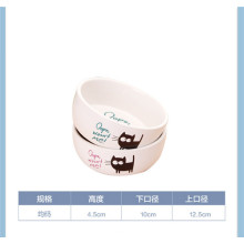 Little dog used Ceramic pet bowl